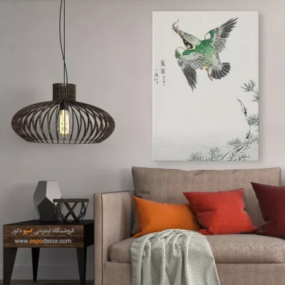 تابلو منوگرافی پرندگان - اسپو دکور