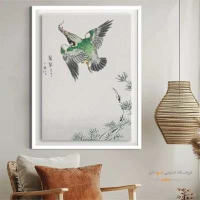 تابلو منوگرافی پرندگان - اسپو دکور