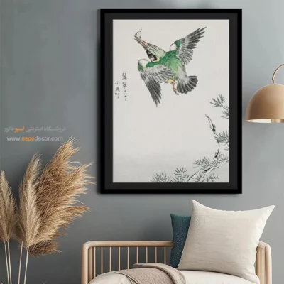تابلو منوگرافی پرندگان - اسپو دکور