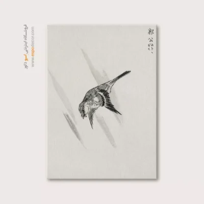 تابلو منوگرافی پرندگان - اسپو دکور