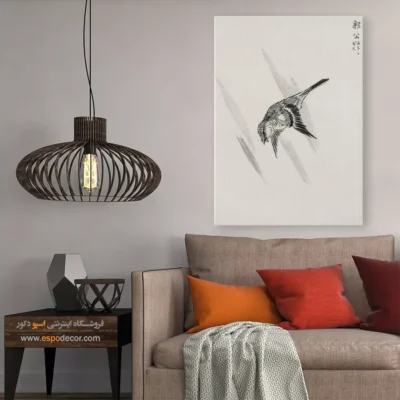 تابلو منوگرافی پرندگان - اسپو دکور