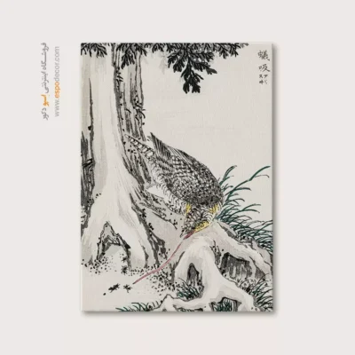 تابلو منوگرافی پرندگان - اسپو دکور