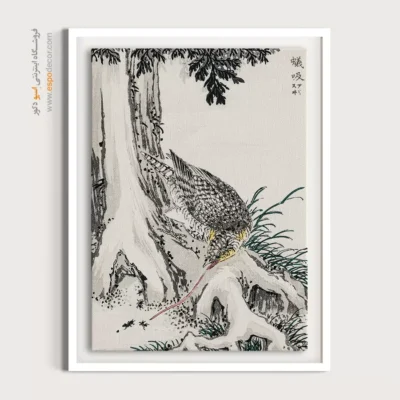 تابلو منوگرافی پرندگان - اسپو دکور