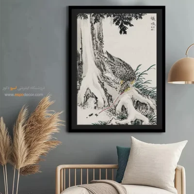 تابلو منوگرافی پرندگان - اسپو دکور