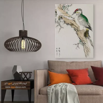 تابلو منوگرافی پرندگان - اسپو دکور