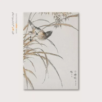 تابلو منوگرافی پرندگان - اسپو دکور