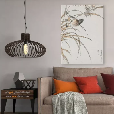 تابلو منوگرافی پرندگان - اسپو دکور