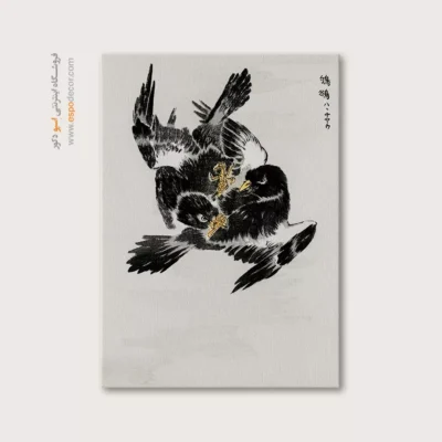 تابلو منوگرافی پرندگان - اسپو دکور