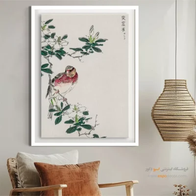 تابلو منوگرافی پرندگان - اسپو دکور