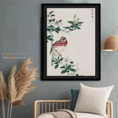 تابلو منوگرافی پرندگان - اسپو دکور