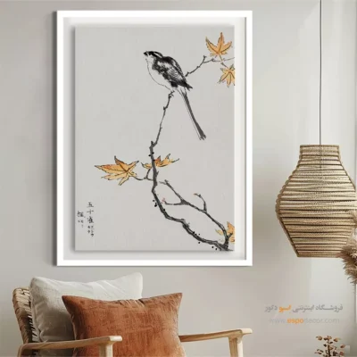 تابلو منوگرافی پرندگان - اسپو دکور