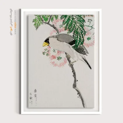 تابلو منوگرافی پرندگان - اسپو دکور