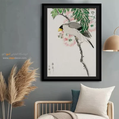 تابلو منوگرافی پرندگان - اسپو دکور