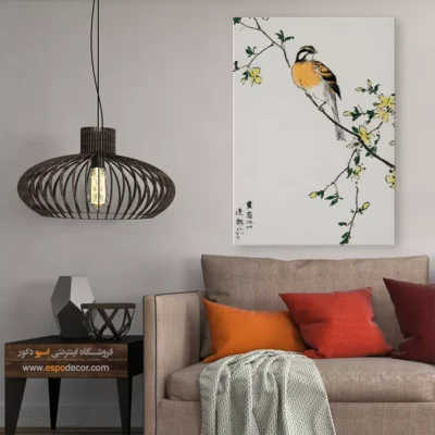 تابلو منوگرافی پرندگان - اسپو دکور