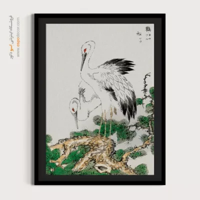 تابلو منوگرافی پرندگان - اسپو دکور