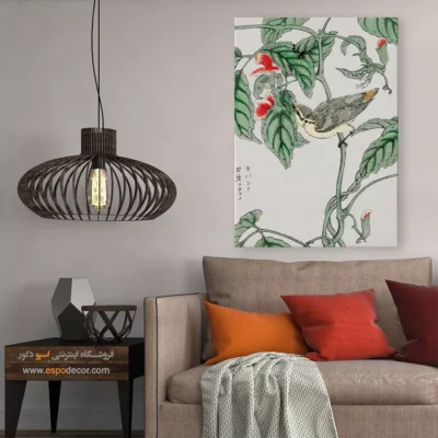 تابلو منوگرافی پرندگان - اسپو دکور