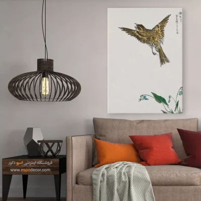 تابلو منوگرافی پرندگان - اسپو دکور