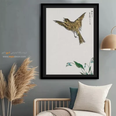 تابلو منوگرافی پرندگان - اسپو دکور