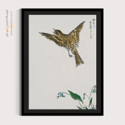 تابلو منوگرافی پرندگان - اسپو دکور