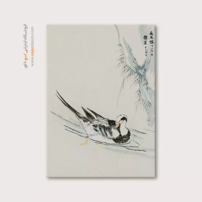 تابلو منوگرافی پرندگان - اسپو دکور