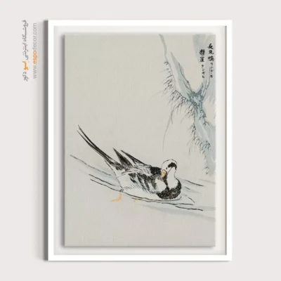 تابلو منوگرافی پرندگان - اسپو دکور