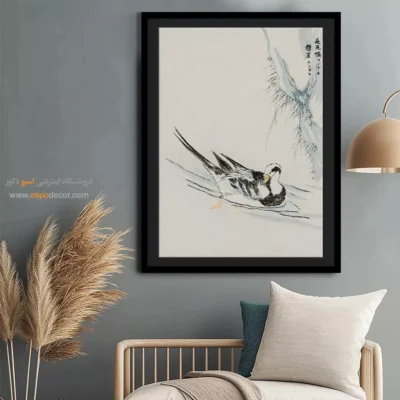 تابلو منوگرافی پرندگان - اسپو دکور