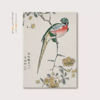 تابلو منوگرافی پرندگان - اسپو دکور