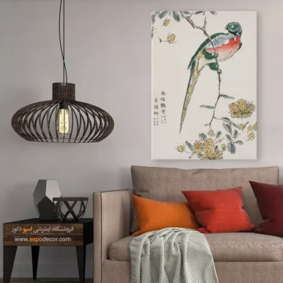 تابلو منوگرافی پرندگان - اسپو دکور