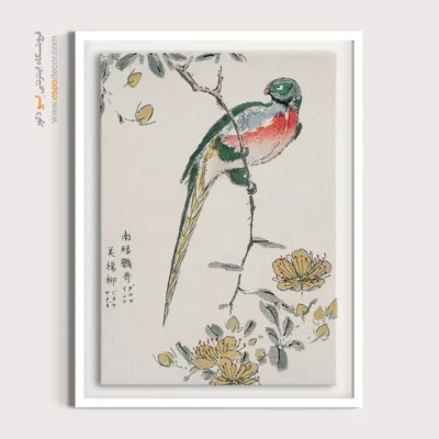 تابلو منوگرافی پرندگان - اسپو دکور