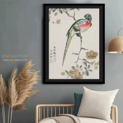 تابلو منوگرافی پرندگان - اسپو دکور