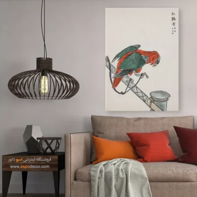 تابلو منوگرافی پرندگان - اسپو دکور