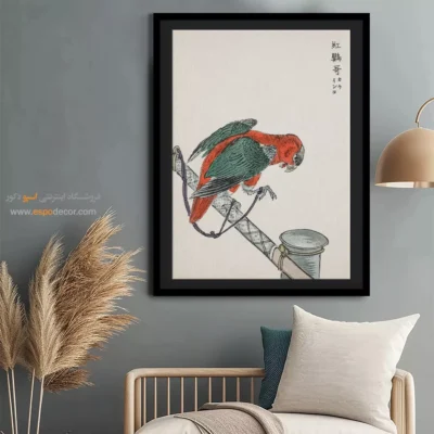 تابلو منوگرافی پرندگان - اسپو دکور