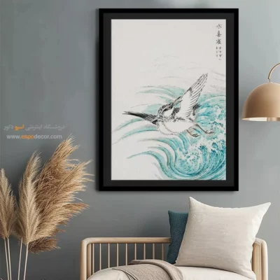 تابلو منوگرافی پرندگان - اسپو دکور