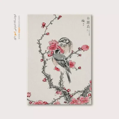 تابلو منوگرافی پرندگان - اسپو دکور