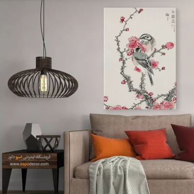 تابلو منوگرافی پرندگان - اسپو دکور