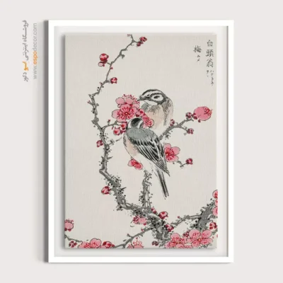 تابلو منوگرافی پرندگان - اسپو دکور