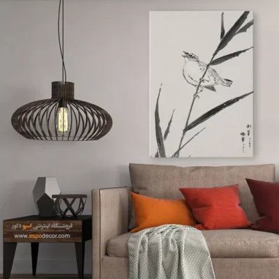 تابلو منوگرافی پرندگان - اسپو دکور