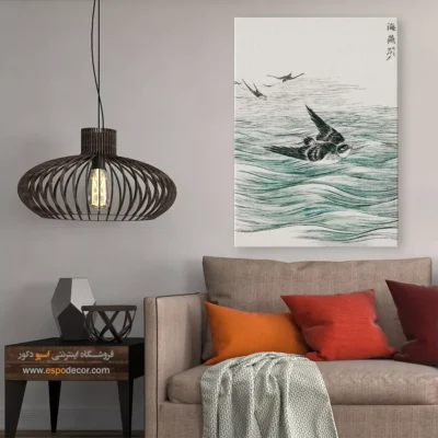 تابلو منوگرافی پرندگان - اسپو دکور