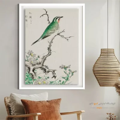 تابلو منوگرافی پرندگان - اسپو دکور