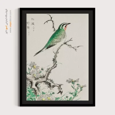 تابلو منوگرافی پرندگان - اسپو دکور