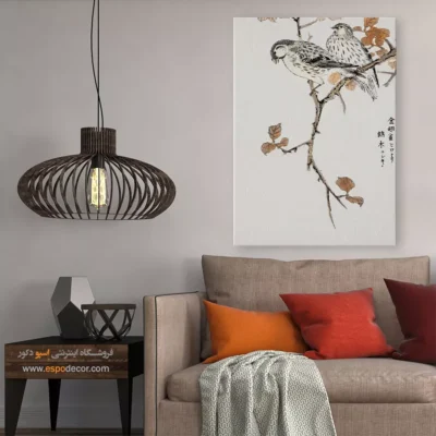 تابلو منوگرافی پرندگان - اسپو دکور