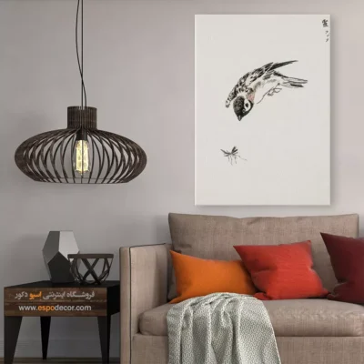 تابلو منوگرافی پرندگان - اسپو دکور