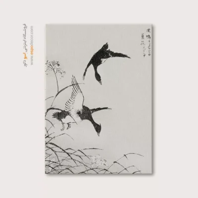 تابلو منوگرافی پرندگان - اسپو دکور