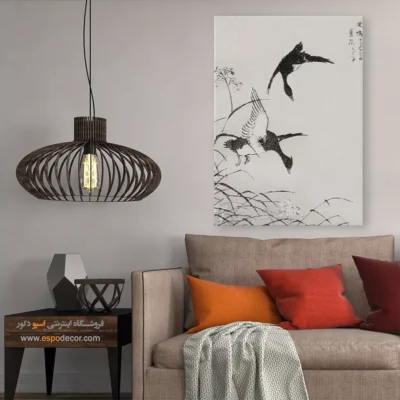 تابلو منوگرافی پرندگان - اسپو دکور