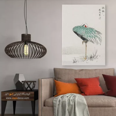 تابلو منوگرافی پرندگان - اسپو دکور