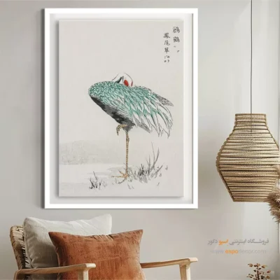 تابلو منوگرافی پرندگان - اسپو دکور
