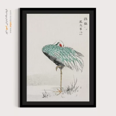 تابلو منوگرافی پرندگان - اسپو دکور