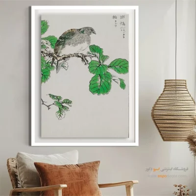 تابلو منوگرافی پرندگان - اسپو دکور