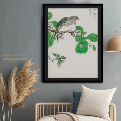 تابلو منوگرافی پرندگان - اسپو دکور