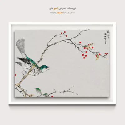 تابلو منوگرافی پرندگان - اسپو دکور